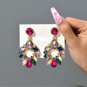 Colorful Dangle Earrings